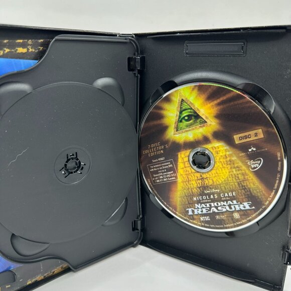 National Treasure 2 Disc Collectors Edition DVD 2004 Nicolas Cage Walt Disney - Picture 5 of 5